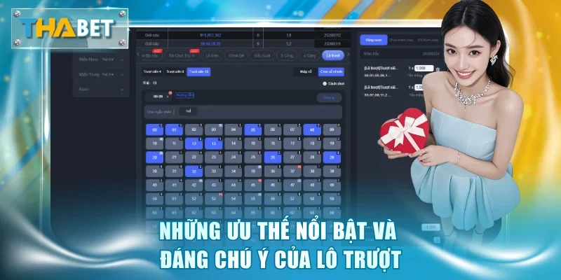 Những ưu thế nổi bật và đáng chú ý của lô trượt
