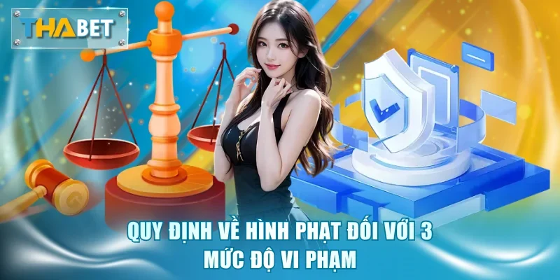 Quy định về hình phạt đối với 3 mức độ vi phạm
